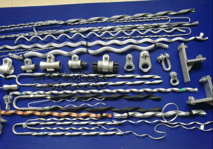 Preformed Guy Grip Dead End Conductor Range Varies By Model and Durable Tension Clamp for Utility Pole Guy Wire Anchoring